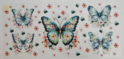 BUTTERFLIES, FLOWERS AND FRUITS
