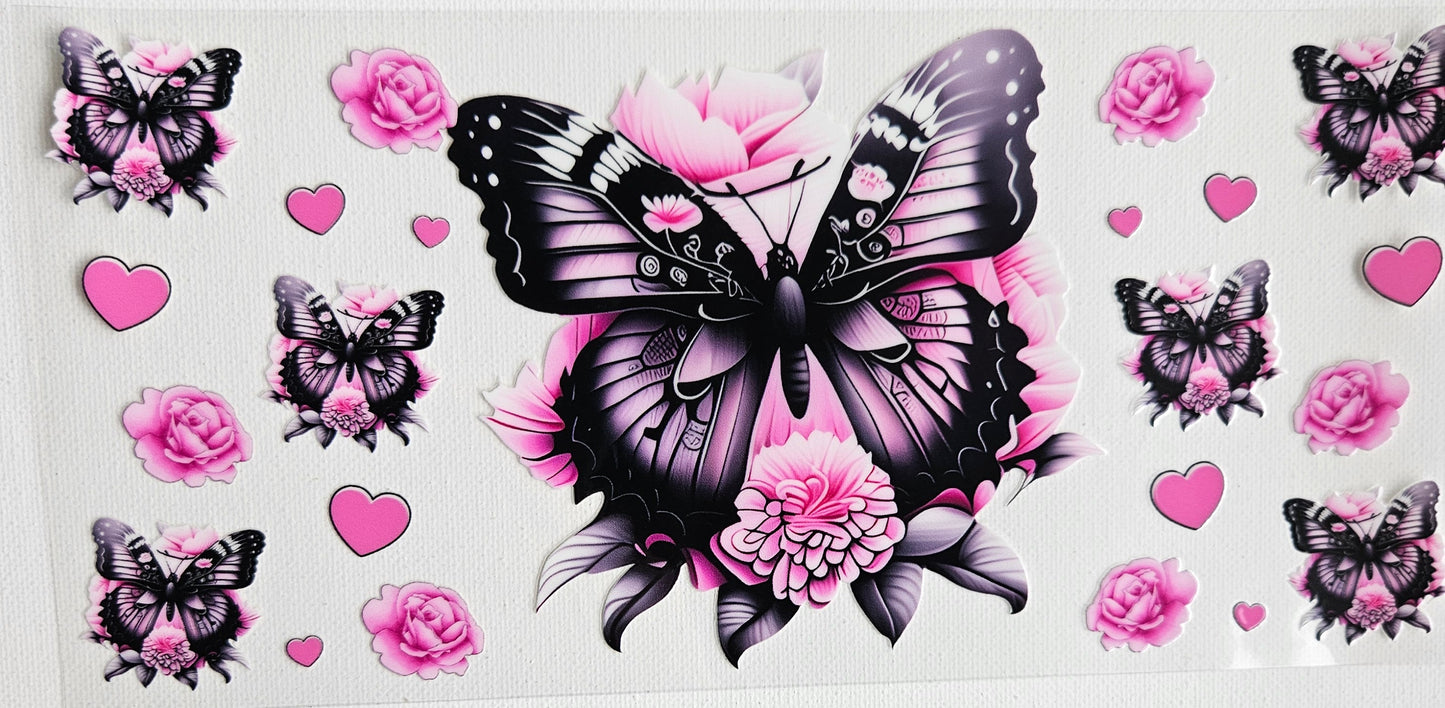 BUTTERFLIES, FLOWERS AND FRUITS