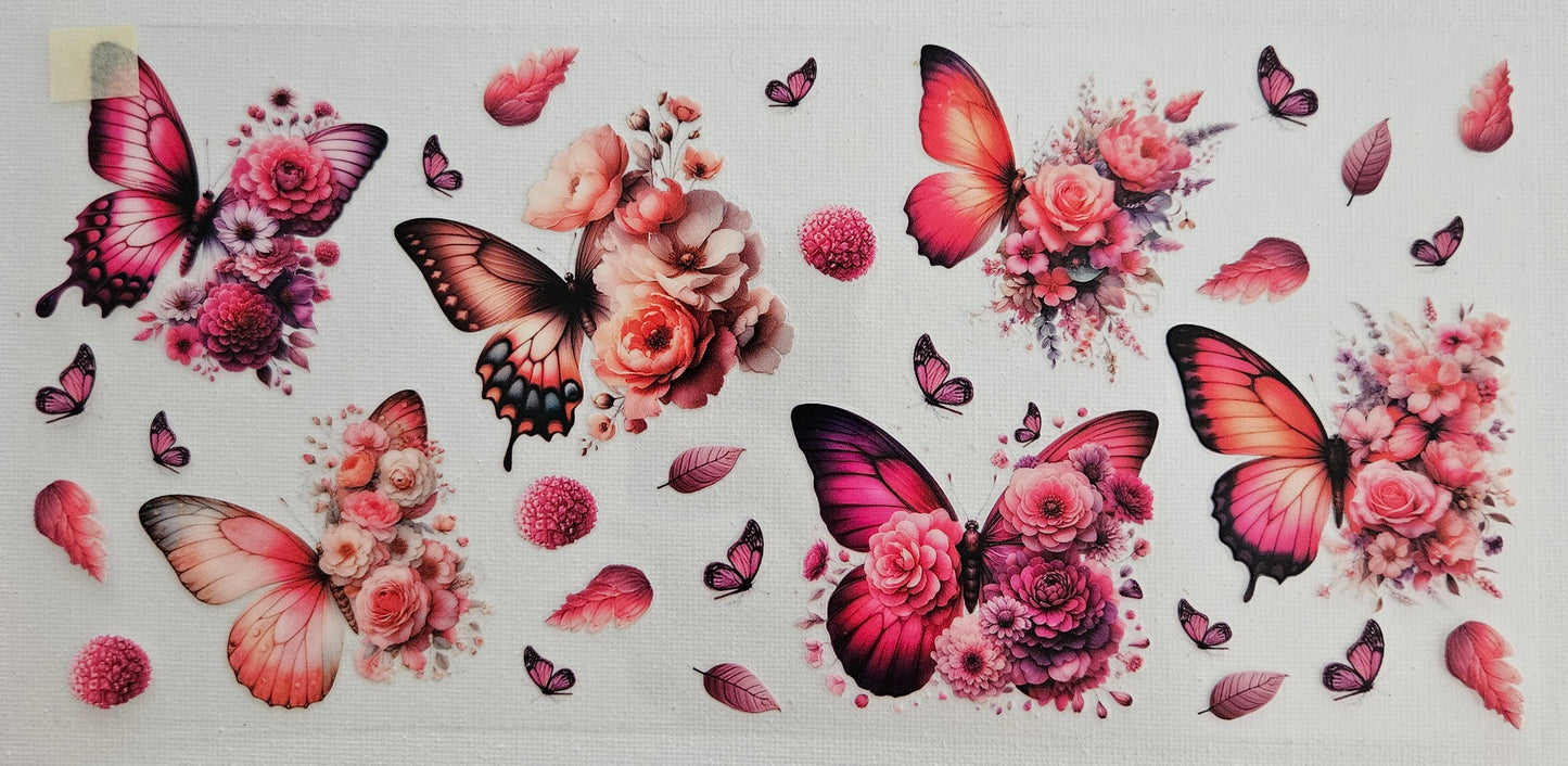 BUTTERFLIES, FLOWERS AND FRUITS